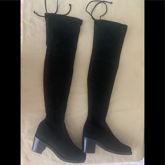 Stuart Weitzman Midland Over the knee suede boots - Picture 8 of 8